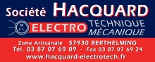 Société HACQUARD: Entreprise d'électricité Entreprise electromécanique electrotechnique